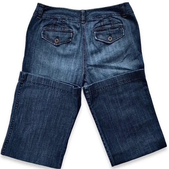 Ann Taylor LOFT Flare Jeans NWOT Size 8 - Picture 4 of 8